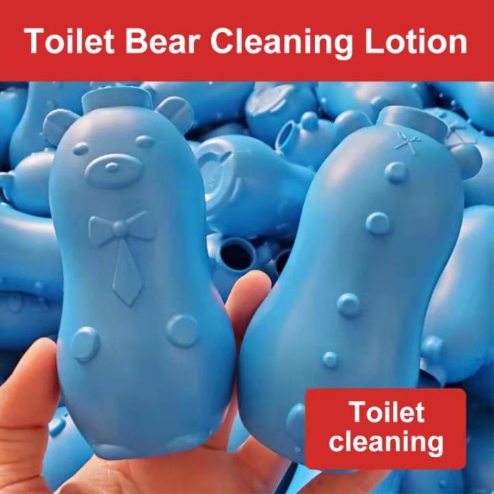 NonToxic Blue Bear Toilet Flus Toilet Flush Bowl Cleaning Liquid