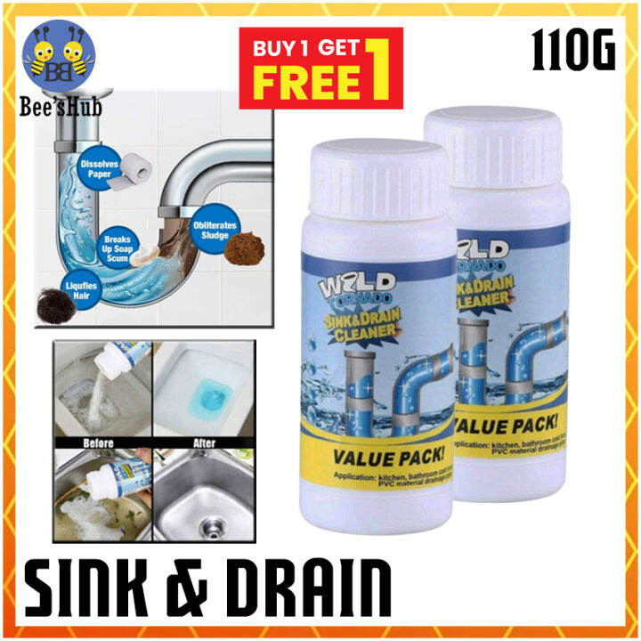 BUY 1 TAKE 1 Sink and Drain Cleaner Best Drain And Toilet Cleaner Fast