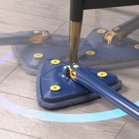 New Hand Wringing Mop Without Hand Washing New Triangle Mop Household Wringing Floor Mop Lazy Person Rotating Butterfly Mop