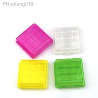 New Plastic Case Holder for 10440 14500 AA AAA Battery Box Storage Box Cover Container Bag Case Organizer Box Case