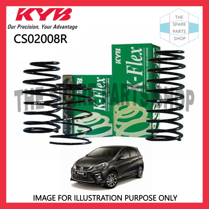 PERODUA MYVI 2017 REAR COIL SPRING SET KAYABA (CS02008R) Lazada