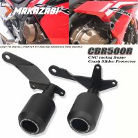 2022สำหรับ HONDA CBR500R CBR 500R 2017-2021 2020รถจักรยานยนต์ CNC Evotech Falling กรอบป้องกัน Slider Fairing Guard Crash Pad Protector