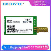 E22-400T30D LoRa SX1268 433เมกะเฮิร์ตซ์เครื่องส่งสัญญาณไร้สายและตัวรับสัญญาณ UART DIP 30dBm 1วัตต์ทางไกล433เมกะเฮิร์ตซ์ RF Transceiver IoT