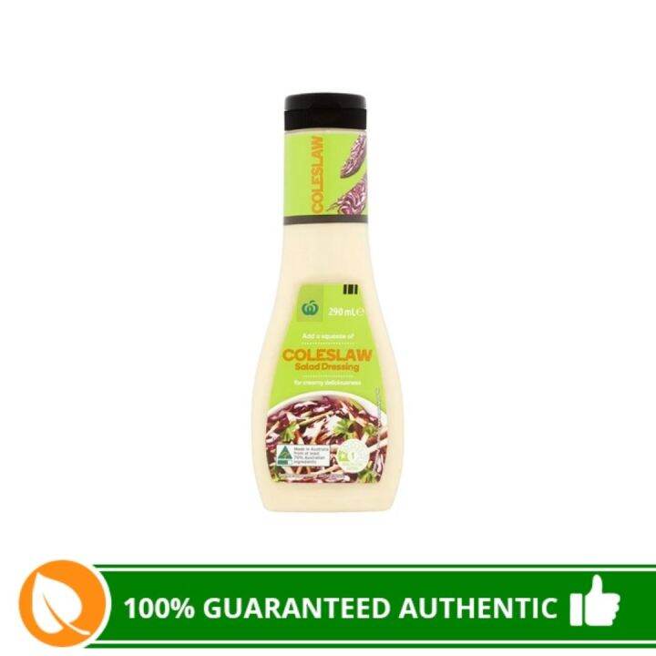 Woolworths Coleslaw Salad Dressing 290ml Lazada PH