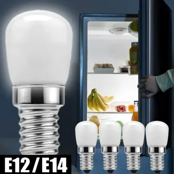 6pcs 3W E12 E14 LED Fridge Light Bulb Refrigerator Energy Corn bulb AC220V  LED Lamp SMD2835 Replace Halogen Light 2p