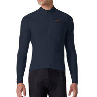 RISESBIK Pro Race Fit Thermal Fleece Bike Jacket Mens Cycling Jersey แขนยาวฤดูหนาวขี่จักรยานเสื้อผ้า Lightweight