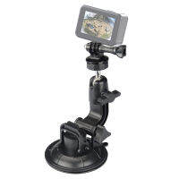 Heavy Duty Camera Car Windshield Suction Cup Mount พร้อมอะแดปเตอร์14-20สำหรับ GoPro Hero Series และกล้องแอ็คชั่นทั้งหมด