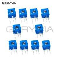 【CW】 10pcs 3362W 3362 Adjustable Potentiometer 200 500 R Ohm 1K 5K 10K 20K 50K 100K 200K 500K 1M Trimmer