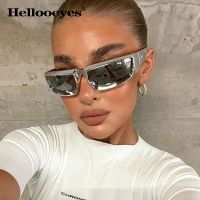 【CW】☄  Punk Sunglasses Men 2022 Luxury Brand Designer Goggle Glasses UV400 Colorful Mirror Fashion Eyewear