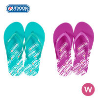 Outdoor Products  WOMEN LOGO PATTERN FLIPFLOP รองเท้าแตะหูคีบผู้หญิง โลโก้เล็ก เอ้าดอร์ โปรดักส์ ODWFL2210