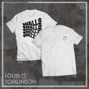 Minamo Pink Heart Louis Tomlinson One Direction T-Shirt : :  Fashion