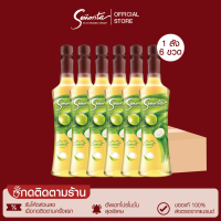 [เงินคืน 10%] Senorita - Coconut Syrup เซนญอริตา น้ำเชื่อมแต่งกลิ่นมะพร้าวน้ำหอม 750ml. (6 ขวด)