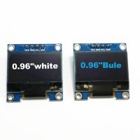 โมดูล 0.96 นิ้ว I 2 C Graphic OLED Display Module 128 x 64 สีขาว ฟ้าสำหรับ Arduino