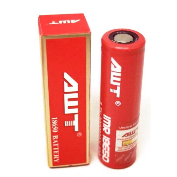 ถ่านชาร์จ AWT IMR 18650 3000mAh แบบแท้ (1 ก้อน)