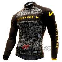 SRAM ด้วยแขนยาวเสื้อเจอร์ซีย์นักปั่นสำหรับผู้ชาย