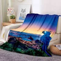 Rio adventure blue macaw blanket sofa office nap blanket air conditioning blanket soft and comfortable customizable  12