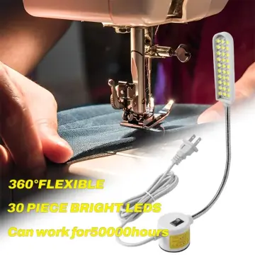 30 Beads Led Sewing Machine Light Lamp Super Bright Magnetic Base Work  Light 