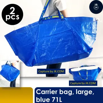 5 x IKEA BRATTBY Small Bag Grocery Laundry Shopping Storage Tote FREE  SHIPPING 