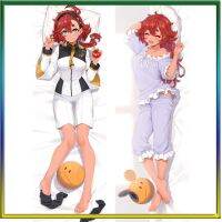 ชุดโทรศัพท์มือถืออะนิเมะ Gundam: แม่มด Suletta Mercury Dakimakura Waifu ตกแต่งปลอกหมอนพิมพ์สองด้าน