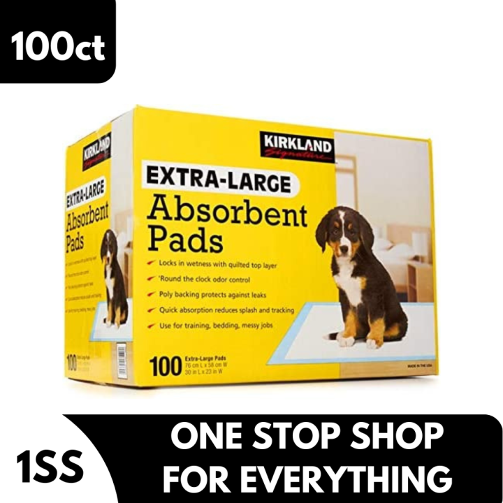 Kirkland Signature Absorbent Pet Pad Extra Large 100 pcs Lazada PH