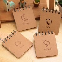 Mini Memo Pad For Girls Cute Coil Notepad Student Writing Stationery Pretty Portable Notebooks 2022 Blank Craft Paper Notebook