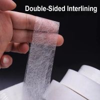 ☁ 60M Double Sided Interlining Sewing Accessory Adhesive Tape Ironing Cloth Apparel Fusible DIY Accessories Patchwork Clothes Tool