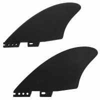 2PCS Surfboard Fin ที่ถอดออกได้ PVC Fishtail Surfboard Fins สำหรับ Longboards Stand Paddleboards สำหรับ FCS2 Generation