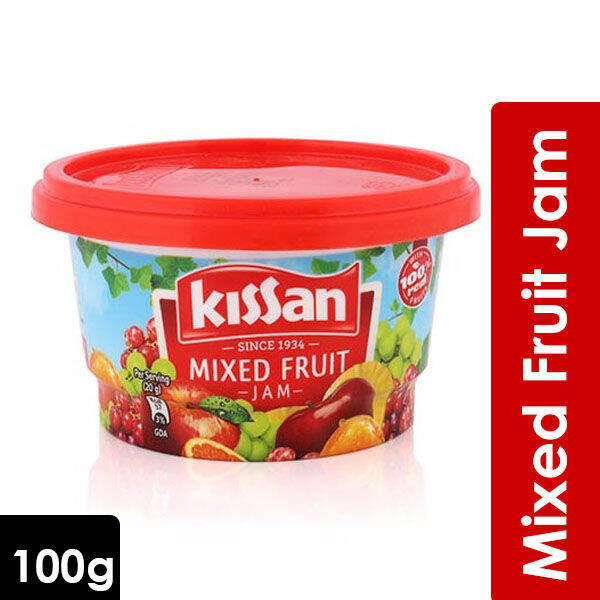 Kissan Mixed Fruit Jam, 100g Lazada