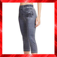 Onami Legging Jeans 5L สีดำ กางเกงเลคกิ้งยีนส์ 5 ส่วน กางเกงกระชับสัดส่วนโอนามิของแท้