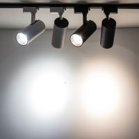 Led Track light COB Whole Set Track Lights Aluminum Rails Track lighting Lamp Fixture For Clothing Shop Living Room Home 220V