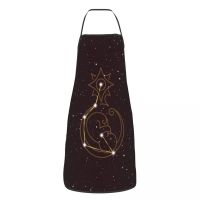 Mysterious Albedo Galaxy Apron Household Cleaning Gardening Genshin Impact Anime Aprons Kitchen Printed Pinafore Adult