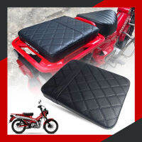 เบาะหลังลายข้าวหลามตัด สีดำ ขนาดใหญ่ สำหรับฮอนด้า CT125 PASSENGER SEAT PAD FOR HONDA CT125 HUNTER TRAIL ปี 2020-2023