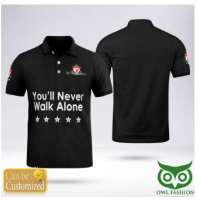 （all in stock）  2023 new style LIVER POOL YOU LL NEVER WALK  ALONE high-quality fully sublimated high-quality polo customized series 84