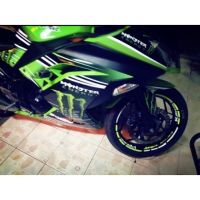 สติ๊กเกอร์ขอบล้อสะท้อนแสง Ninja300