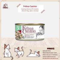 Felina Canino อาหารแมว Oriental Chicken ชนิดเปียก (ไก่ สาหร่าย น้ำเกรวี่) 70g. (MNIKS)