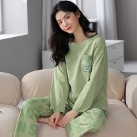 Spring PJ Nightwear Womens Pajama Sets Girls Pyjamas Lovely and sweet Sleepwear Loungewear Pijama Mujer Nightwear Homewear