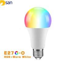 Dsan หลอดไฟสีขาวเชื่อมต่อโดยตรง WiFI RGB + สนับสนุนการควบคุมแอพนำสมัย Homekit Siri Google Home Alexa Voice Assistant