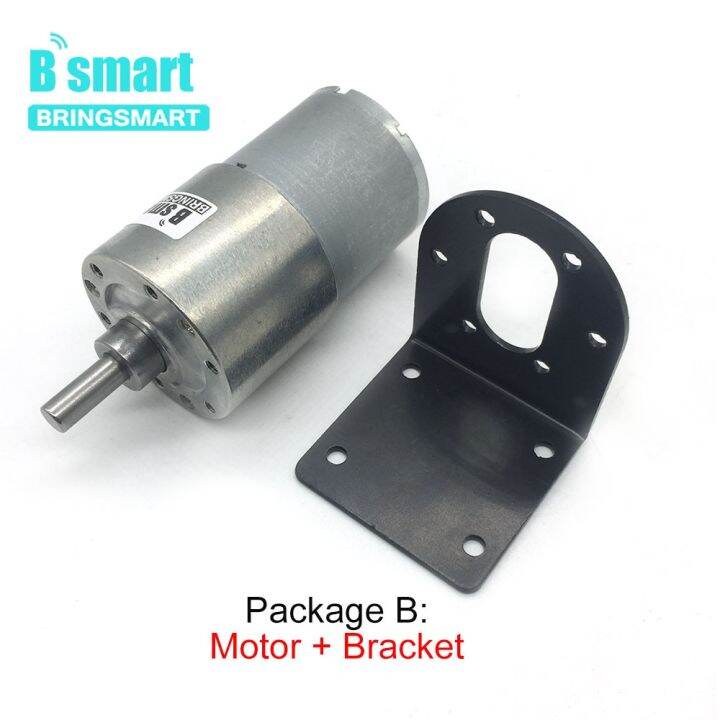 cod-free-cas-chexiuhua-bringsmart-เพลารูปตัว-d-โลหะทั้งหมดมีขนาดเส้นผ่าศูนย์กลาง37มม-dc12v-เกียร์รีดักชั่นเกียร์มอเตอร์24v-พร้อม-jgb37-3530รีดิวเตอร์เพลา-d-type
