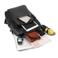 Big Capacity Ulzzang Korean Fashion Pu Leather Waterproof Laptop Backpack School Bag Backpack for Men Birthday Gift