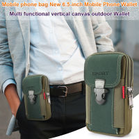 ผ้าใบกลางแจ้งกระเป๋าคาดเอวกีฬาCasualชายกระเป๋าสตางค์ใส่โทรศัพท์ได้ซิปเข็มขัดกันกระเป๋า