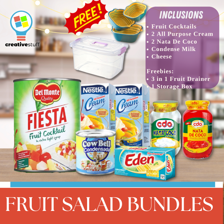 Fruit Salad Set Package, Groceries Fruit Salad Package, Grocery Package