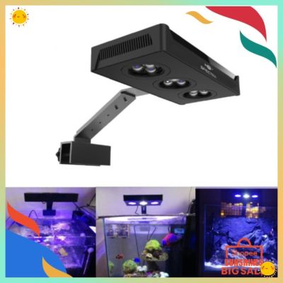 ☾ 🔥[Ready Stock]🔥E LED Aquarium Light Fish Tank Lighting with Touch Control for Coral Reef 30W Indoor Aquarium LED Light Touch Control