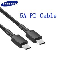 [KOLT Digital] สายเคเบิล Pd Usb C Samsung 5A ชนิด45W เพื่อชาร์จเร็วสุดๆสายข้อมูลสำหรับ Galaxy S22 Note20 S20เป็นพิเศษ S21 FE A53 A33 A52