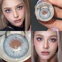 ✨Gray ขนาดตาโต (Bigeyes) ☀️กรองแสง uv จดทะเบียนถูกต้อง ??คอนแทคเลนส์สัญชาติเกาหลี??