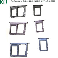 สำหรับ Samsung Galaxy J6 J8 J6 2018 J8 Plus A6 J810 A6Plus A605 ถาดใส่ซิมการ์ด SD Slot Replacement-SOPO STORE