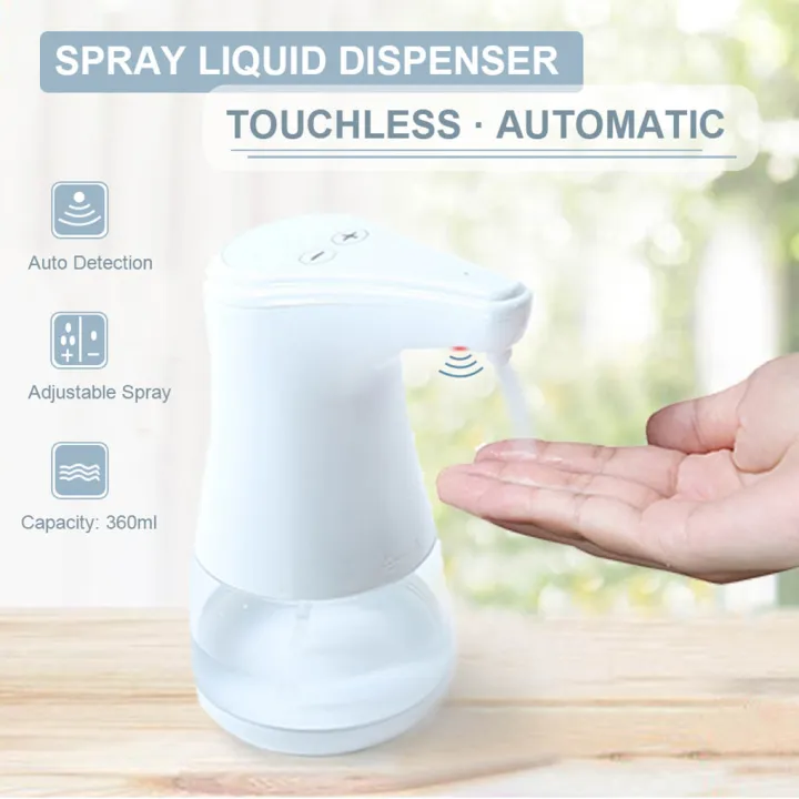 Automatic Handwash Sprayer Non-Contact Cleaning Tool Sensory Atomizing ...