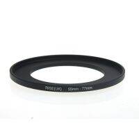 Riseuk 55Mm-77Mm 55-77Mm 55 To 77 Step Up Ring อแดปเตอร์ปรับขนาดฟิลเตอร์สีดำ