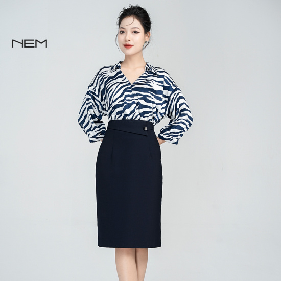 Chân váy nữ thiết kế dáng midi NEM Fashion Z05902 - Tìm Voucher