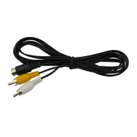 3Pin For Sega Genesis 2 Audio Video AV Cable Cord RCA Cable for Mega Drive MD 2