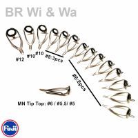 BR Wi   Wa FUJI Guide  Boat Rod Saltwater Fishing Set 15PCS 9.6G